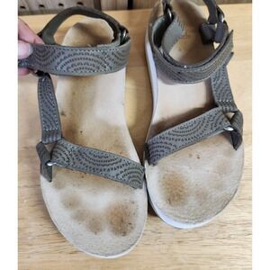 Teva‎ Midform Sandals Women's 8 Universal Geometric Open Toe Desert Sage 1090873